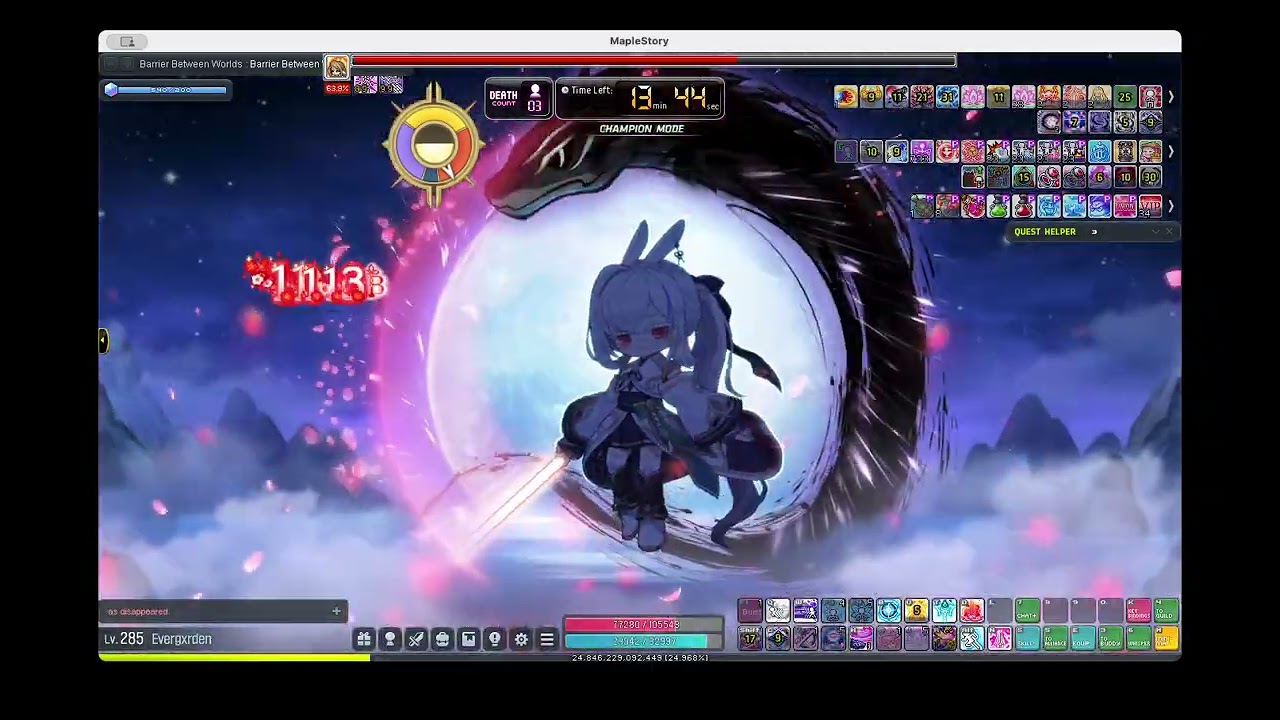 [Reboot] Maplestory GMS Ren Hard Seren Solo (200m CP)