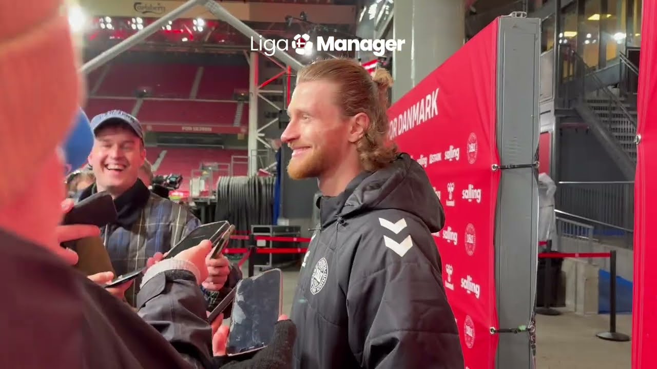 Kasper H&oslash;gh om landsholdsdebuten: 