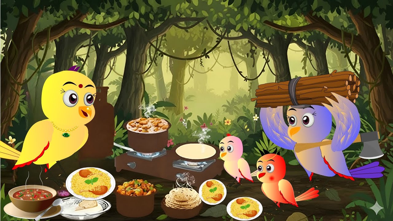 08-02-2026 | Cartoon |sunder pari ka phule aur chotay pakshi | New Hindi Story  ranojungleBuddies