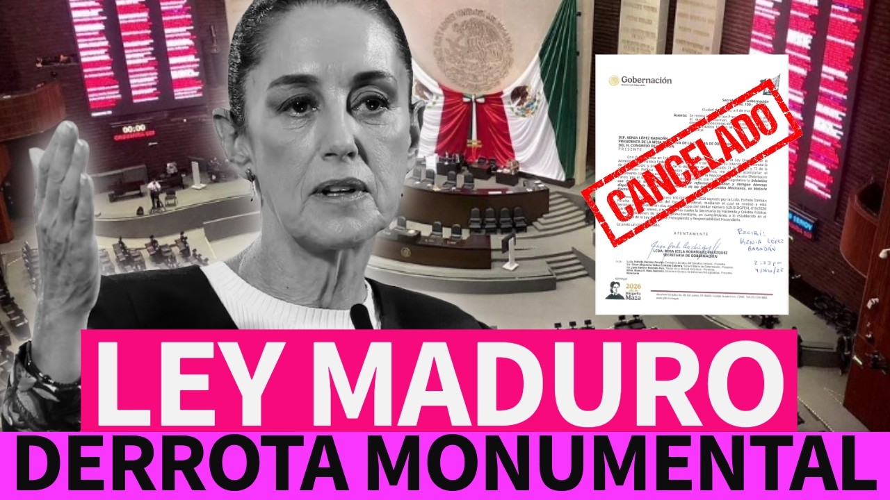 🚨 SHEINBAUM SIN VOTOS | La Reforma “Maduro” se hunde