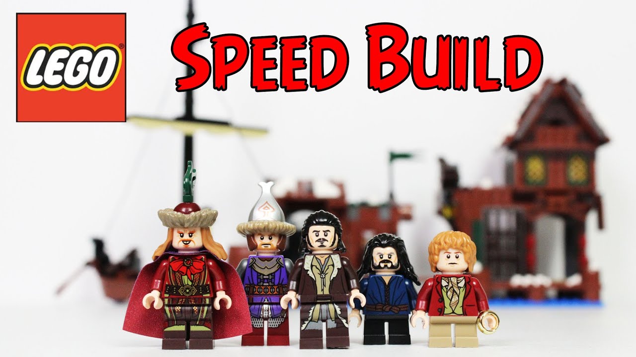 LEGO Hobbit Lake-Town Chase 79013 Speed Build