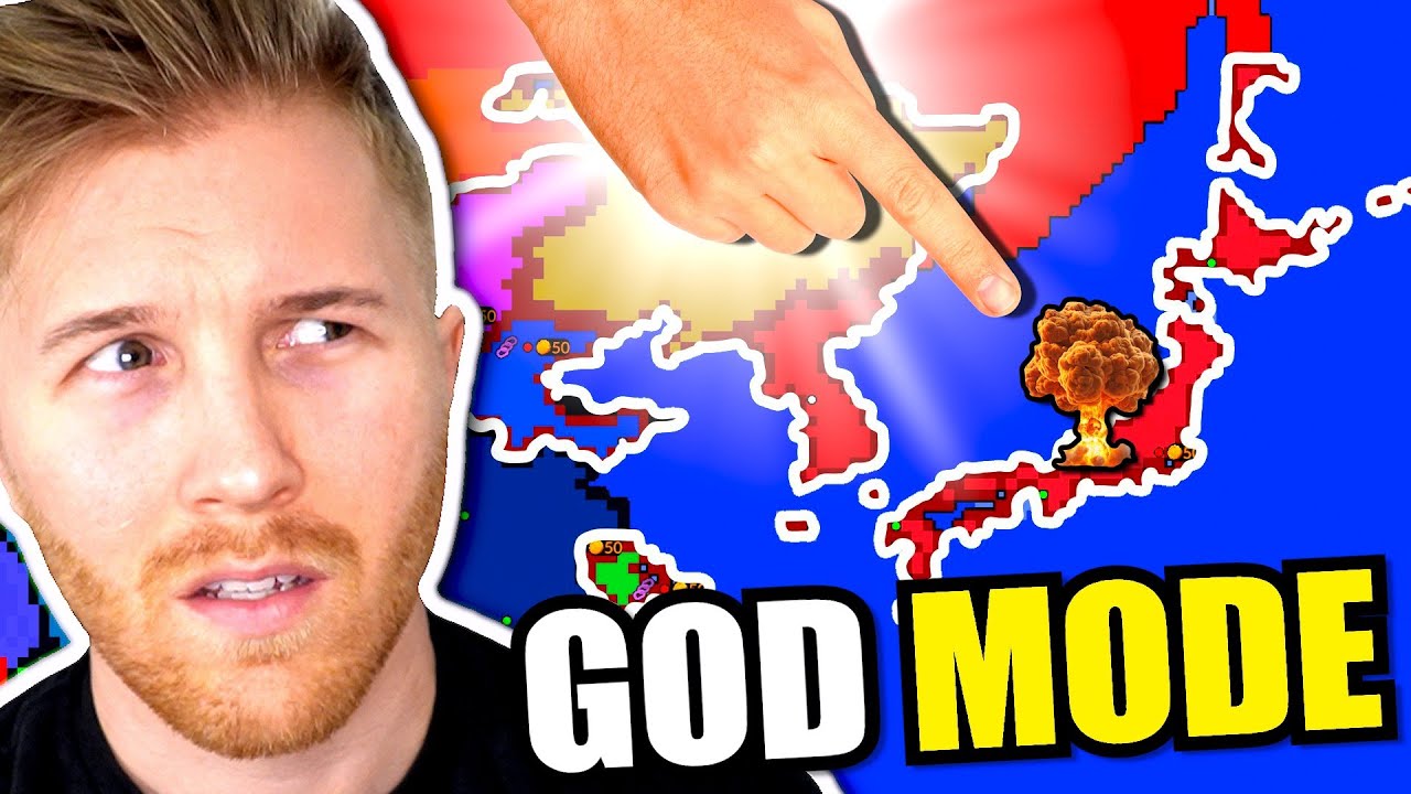 What if God NUKED the World in WW2?! (World War Simulator)