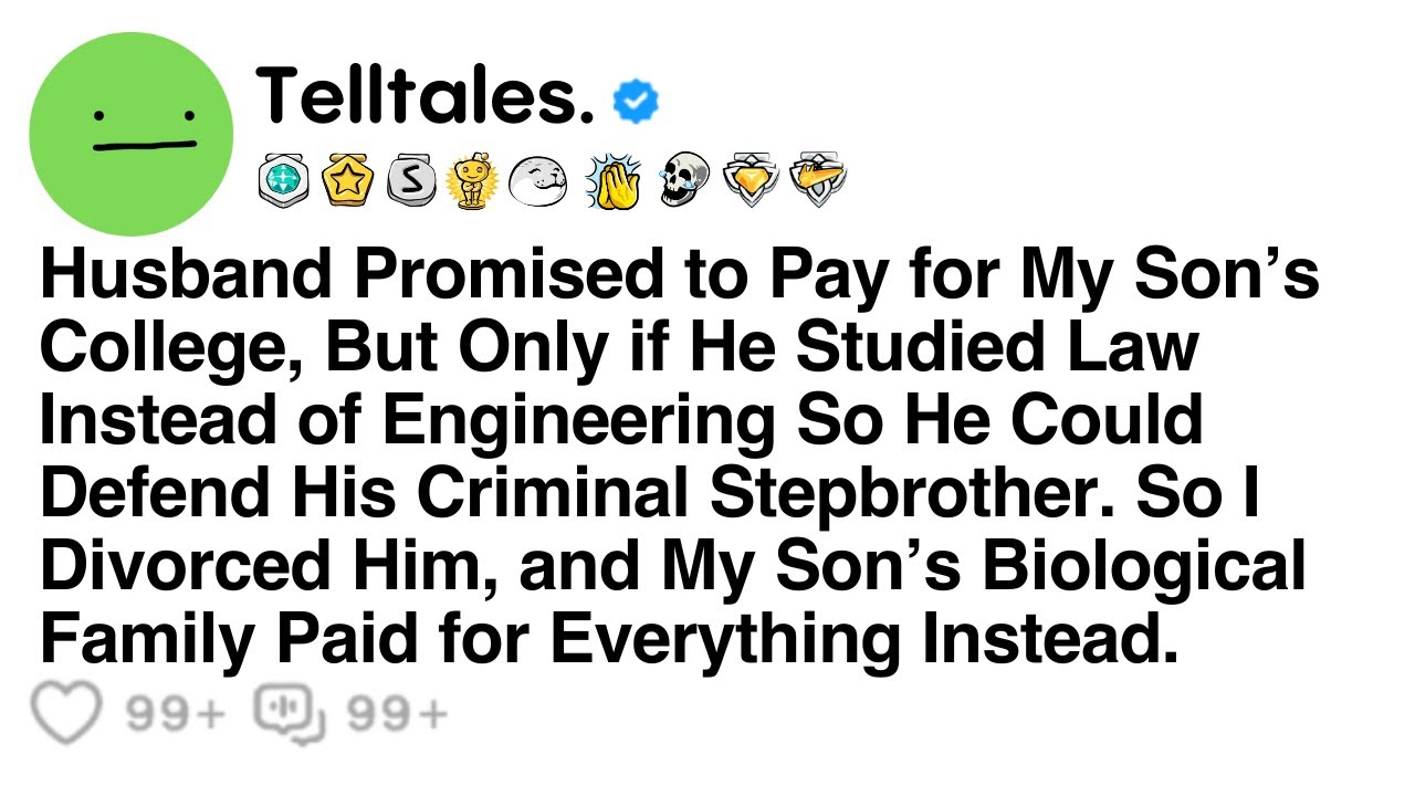 Husband Promised to Pay for My Son’s College, But Only if He Studied Law Instead of Engineering...