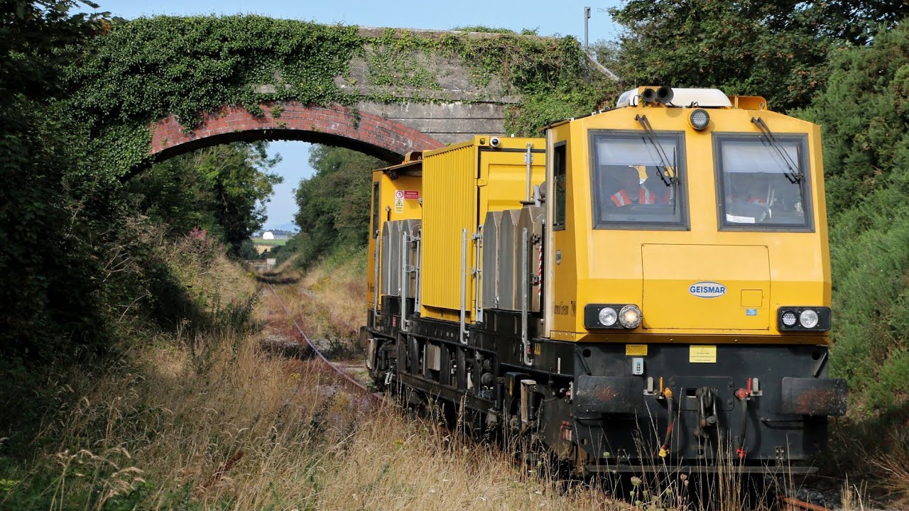 Irish Rail MPV 790, on the dissuded South Wexford Line - 26th August 2019