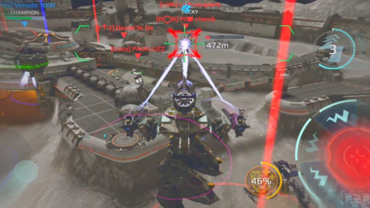 THIS NEW EIFFEL TITAN MELTS THE NEWTON TITAN IN WAR ROBOTS!!! #warrobots #wr #Eiffel #shorts #short