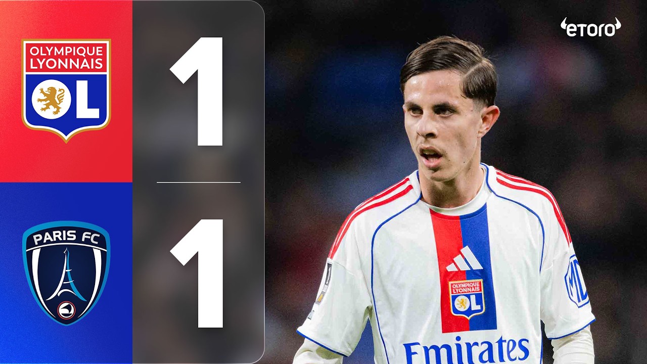 OL - Paris FC : Nos Gones arrachent le point du match nul dans les derniers instants du match (1-1)
