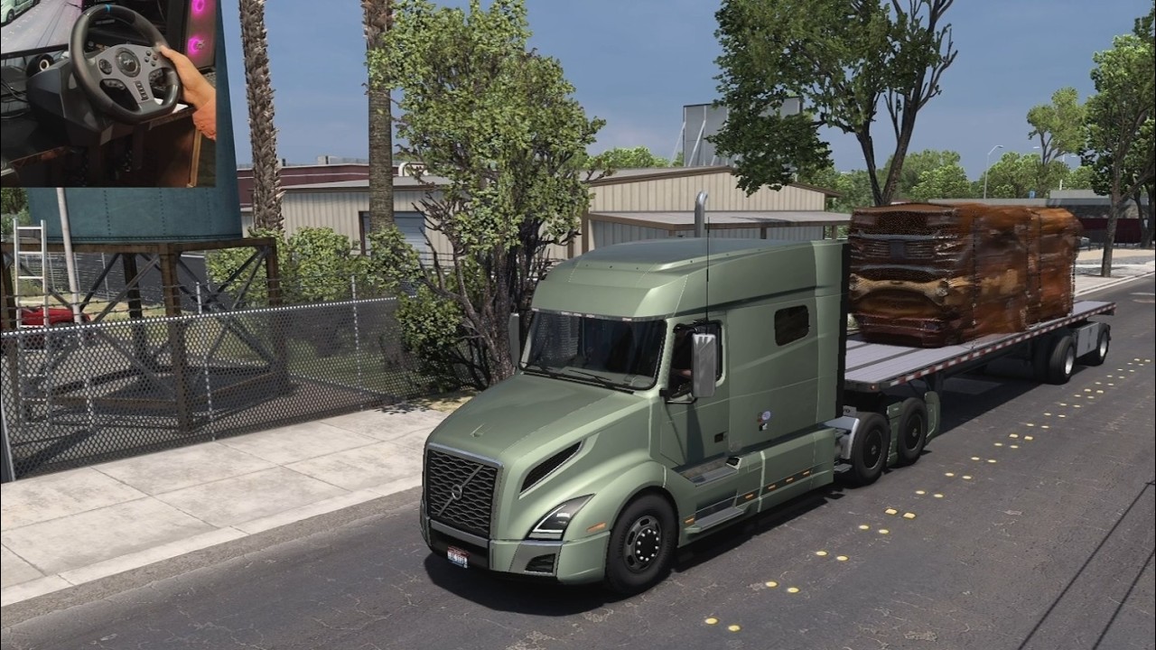 American Truck Simulator-Scrapped Cars Delivery ! PXN V9 Gameplay !