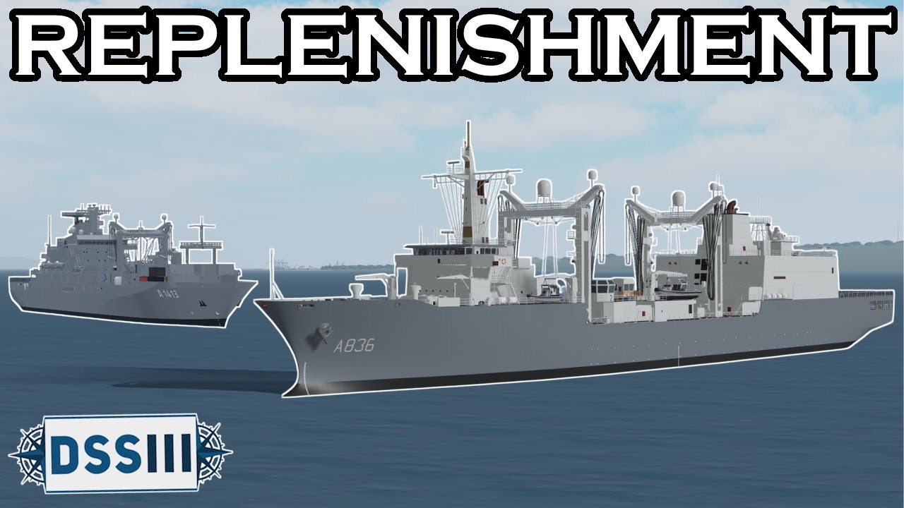 Touring the Berlin & Amsterdam-class Replenishment Ships! | Dynamic Ship Simulator III