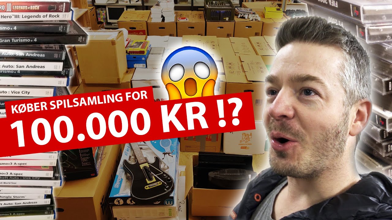 Kunne have købt en bil, MEN købte spil for 100.000 KR !?