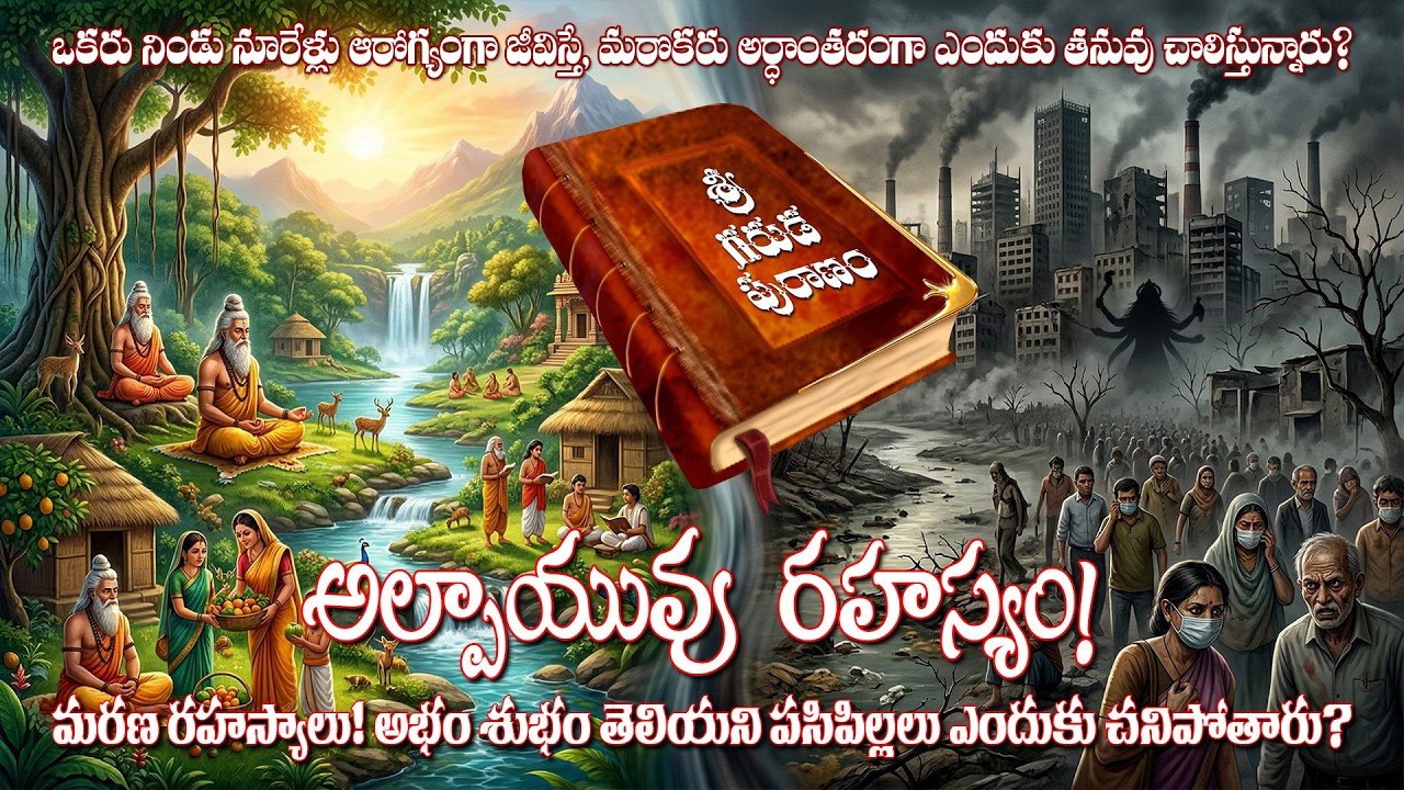 గరుడపురాణం ప్రకారం అల్పాయువు రహస్యం! The Karma Behind Early Deaths | Garuda Purana Secrets