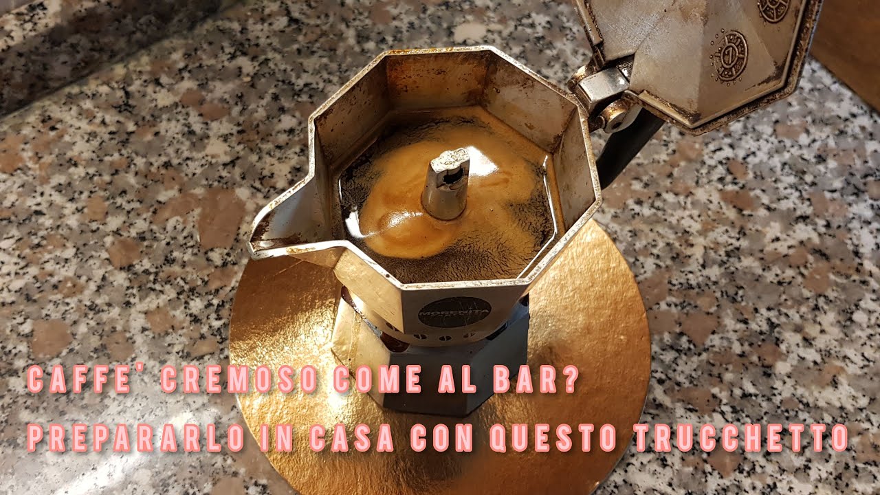 Caff&egrave; CREMOSO come al bar? Preparalo in casa con questo magico TRUCCHETTO