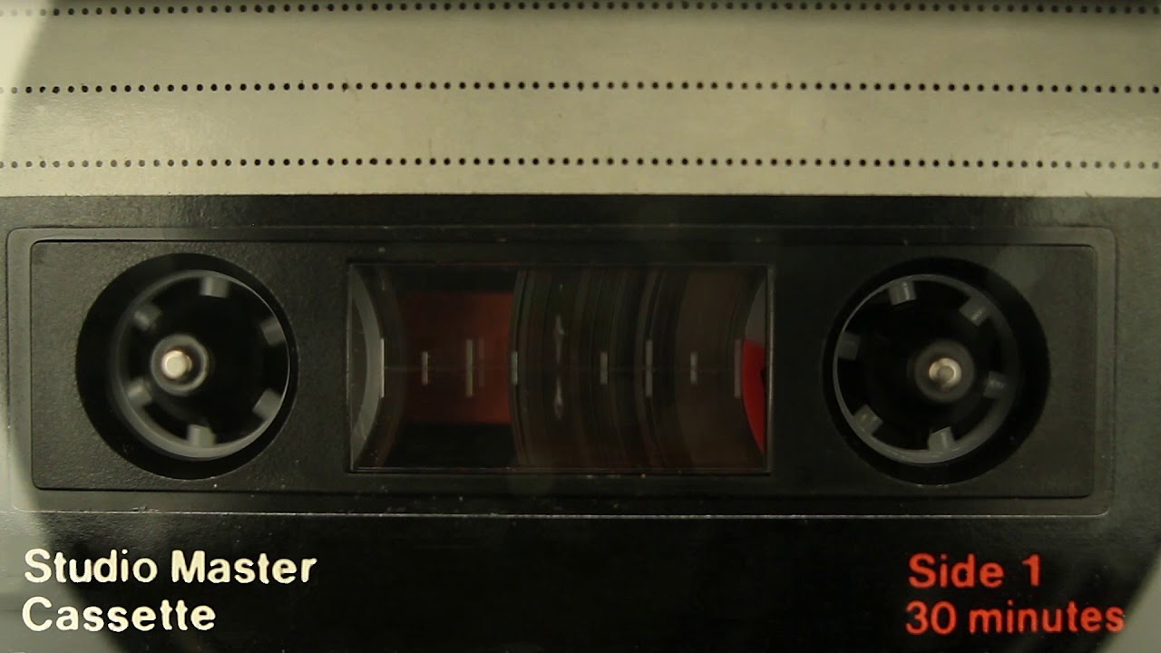 Cassette Tape Loopable/ Musical Background| Free HD Stock Footage