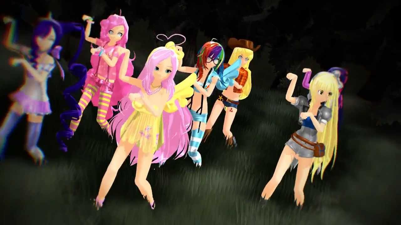 [MMD - My Little Pony] What The Fox Say?
