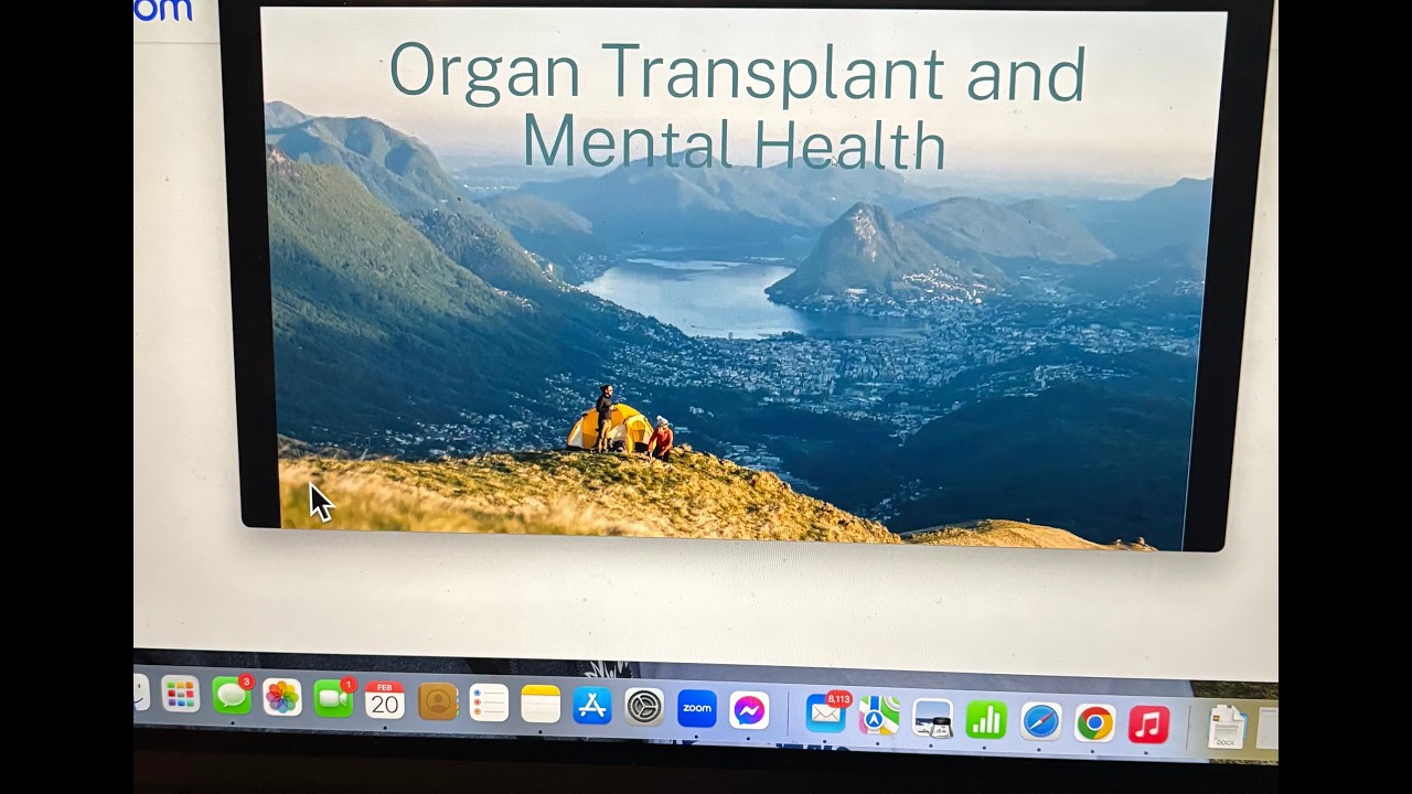 Organ Transplant and Mental Health Webinar Episode 1