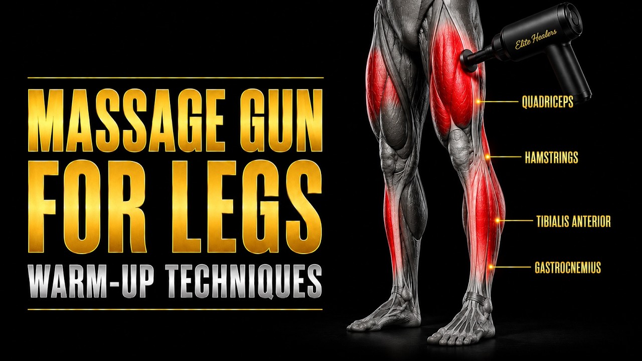 How to Use a Massage Gun on Legs: Warm-Up Techniques Explained