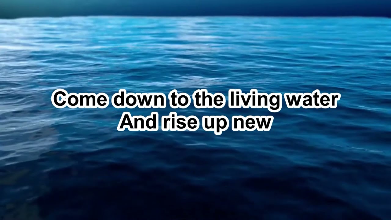 Living Water - Anne WIlson - Instrumental (Original Key F) - 1.10.24