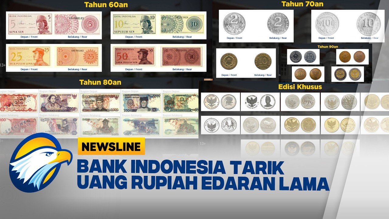 Bank Indonesia Tarik Uang Rupiah Edaran Lama - [Newsline Bisnis]