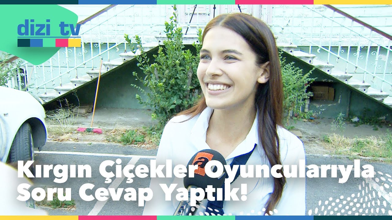 @KirginCicekler oyuncularıyla çok eğlenceli röportaj... - Dizi TV 473. Bölüm