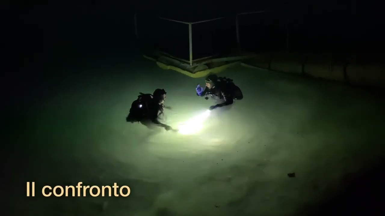Chi ha paura del buio?            [#immersione #notturna #utrtek
