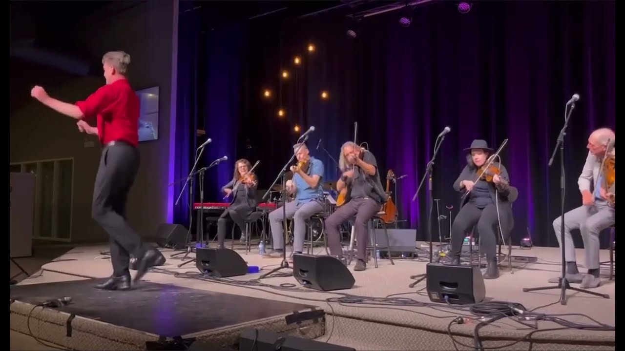 Richard Wood Fiddle Fandemonium - step dancing (Jordan Chowen) 