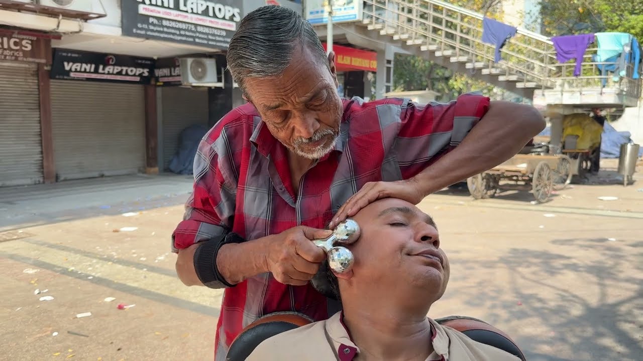 😴 Ultimate Pure Relaxing Head Massage by Waris Barber | Depression & Stress Relief Therapy