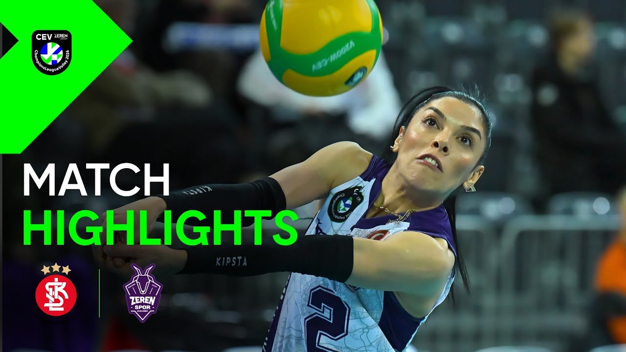 Highlights | ŁKS Commercecon ŁÓDŹ vs. Ankara Zeren Spor Kulübü | CEV ZEREN Group CLVolleyW 2026