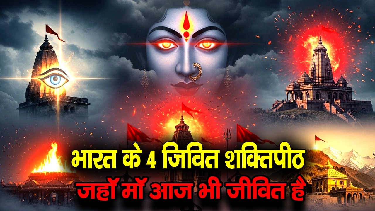 भारत के 4 जीवित शक्तिपीठ | जहाँ माँ आज भी जीवित हैं | रहस्यमयी हिन्दू मंदिर