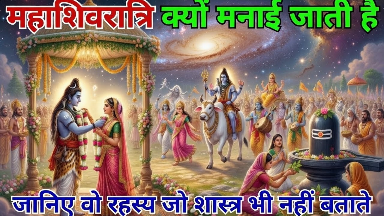 महाशिवरात्रि क्यों मनाई जाती है? सच्चाई जो कम लोग जानते हैं! Har Har Mahadev🙏🙏🙏