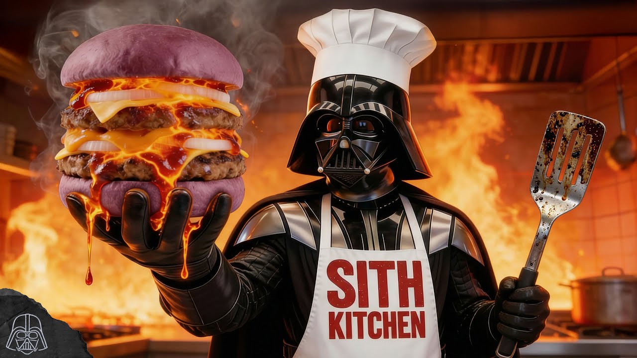 Cooking with Darth Vader | Wampa Burger Supreme