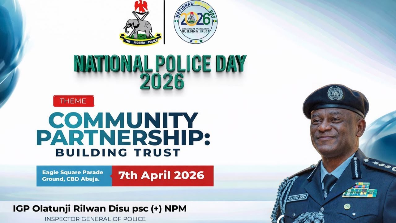 NATIONAL POLICE DAY CELEBRATION : CEREMONIAL PARADE AND TACTICAL DISPLAY
