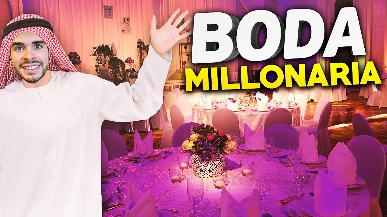 BODA ARABE MILLONARIA EN ABU DHABI