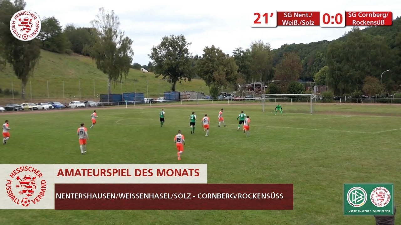Amateurspiel des Monats | September 2021 | SG Nentershausen/Wei&szlig;enha./Solz vs. SG Cornberg/Rockens&uuml;&szlig;