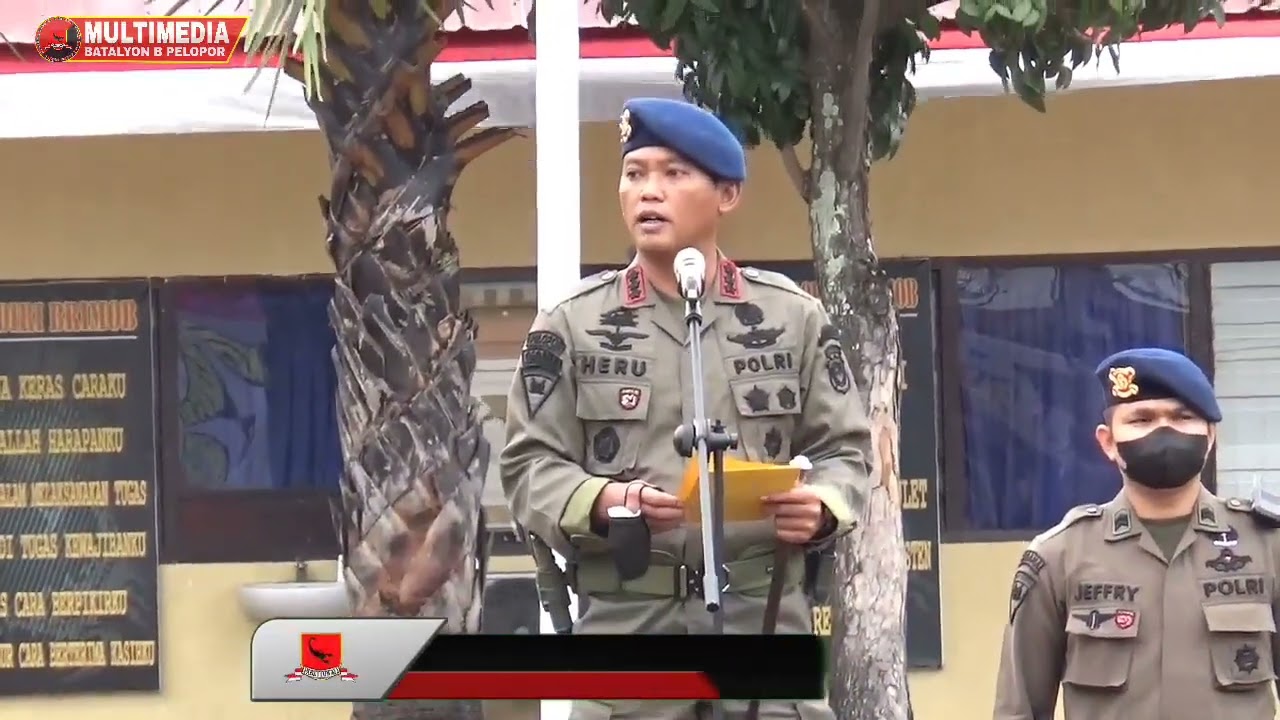 PEMBUKAAN LATIHAN BINTARA REMAJA BRIMOB DI PAREPARE.