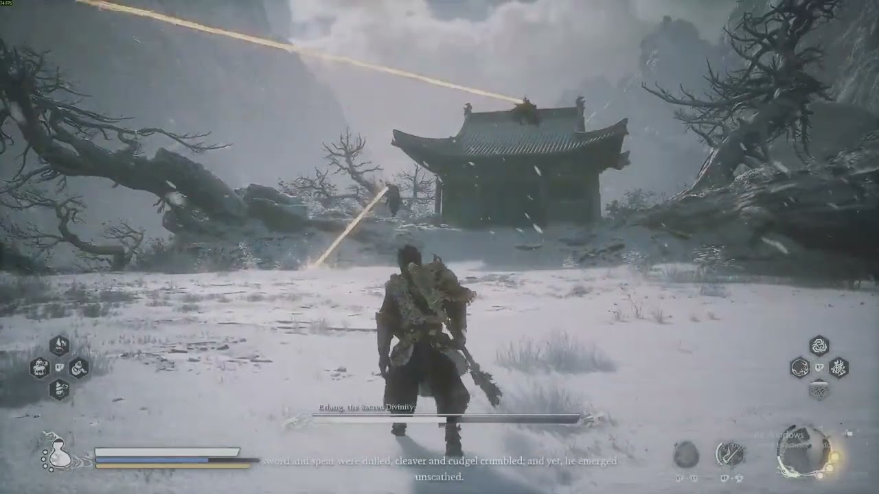 Black Myth Wukong - Erlang The Sacred Divinity Boss Fight (NG+)
