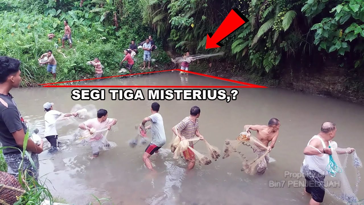 DETIK-DETIK MENEGANGKAN,  JALA IKAN DI SUNGAI LUBUK LARANGAN,!!!