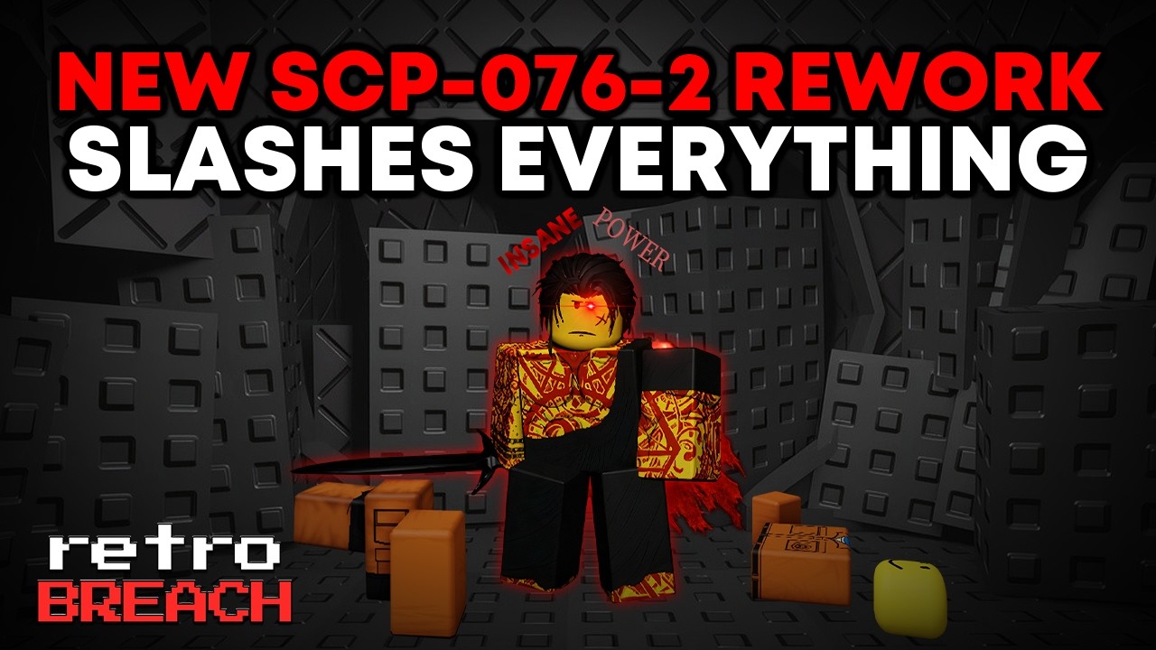 SCP-076-2 REWORK SLASHES EVERYTHING - SCP retroBreach