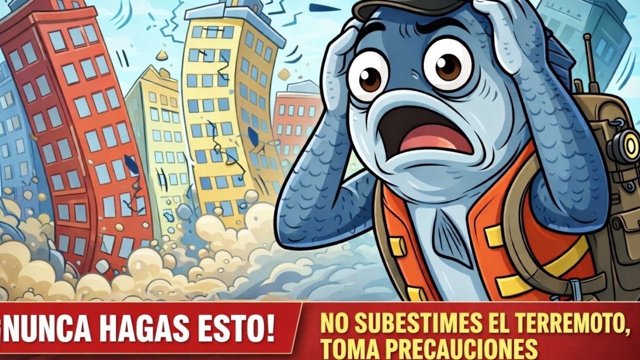Ramiro te advierte ¡En un terremoto, las escaleras NO son héroes!
