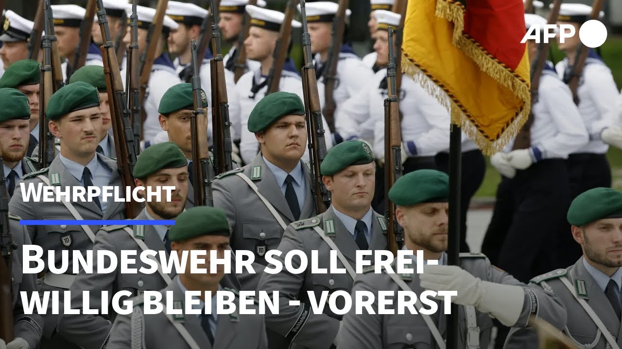 Neuer Wehrdienst: Das kommt auf junge Menschen zu | AFP
