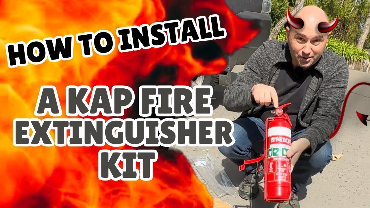 How To Fit A Kap Fire Extinguisher Kit To NM to NX Pajero