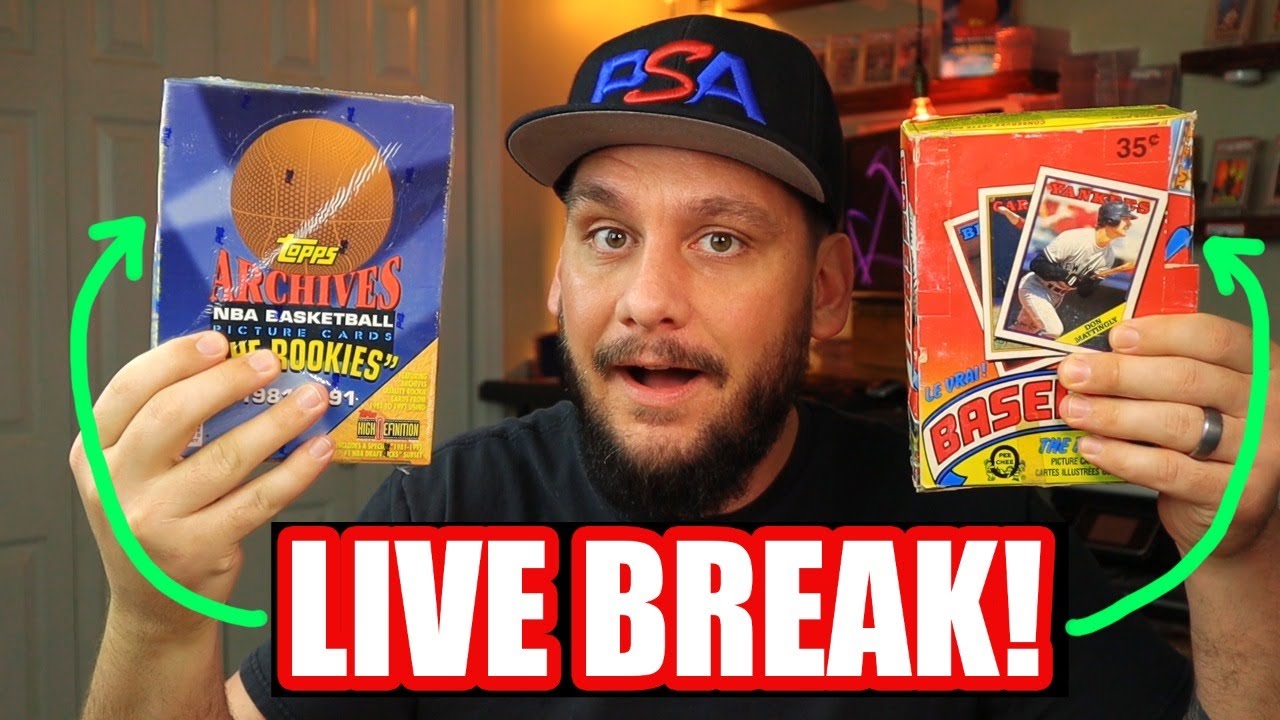 1992 Topps Archives Basketball Box Break Michael Jordan Basketball Card hunt!