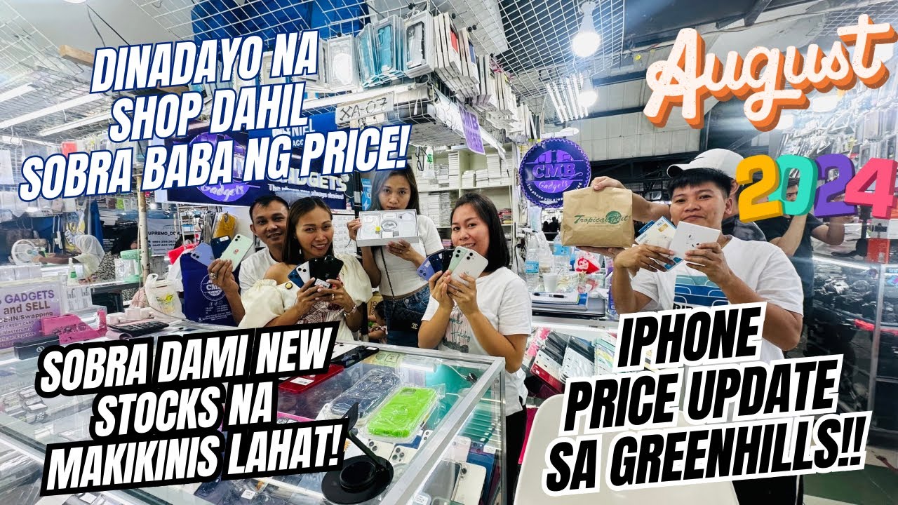 MEGA SALE NG MGA IPHONES SA GREENHILLS! LEGIT SELLER NEW STOCKS AVAIL SOBRA KIKINIS! MAY DISCOUNT PA