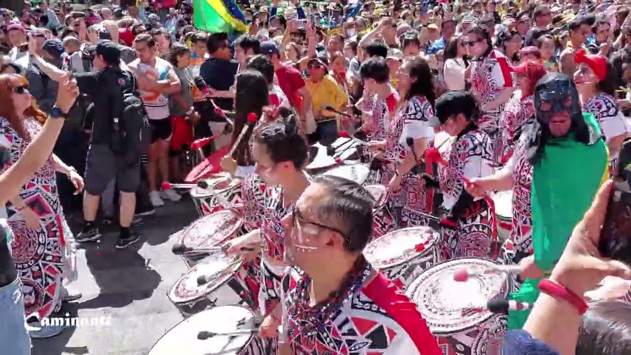 CARNAVAL de BRASIL en CDMX - Batucada Brasileña