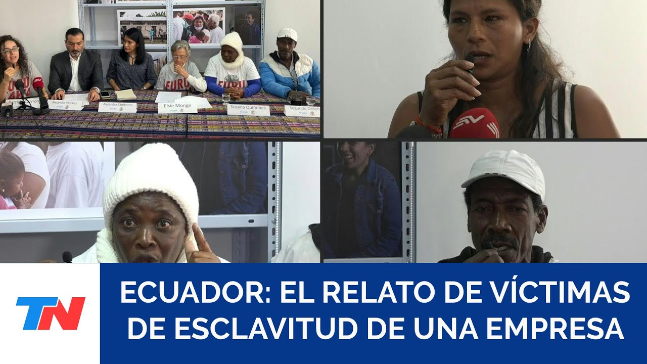 ECUADOR: Víctimas de esclavitud en empresa japonesa en Ecuador relataron su calvario ante los medios