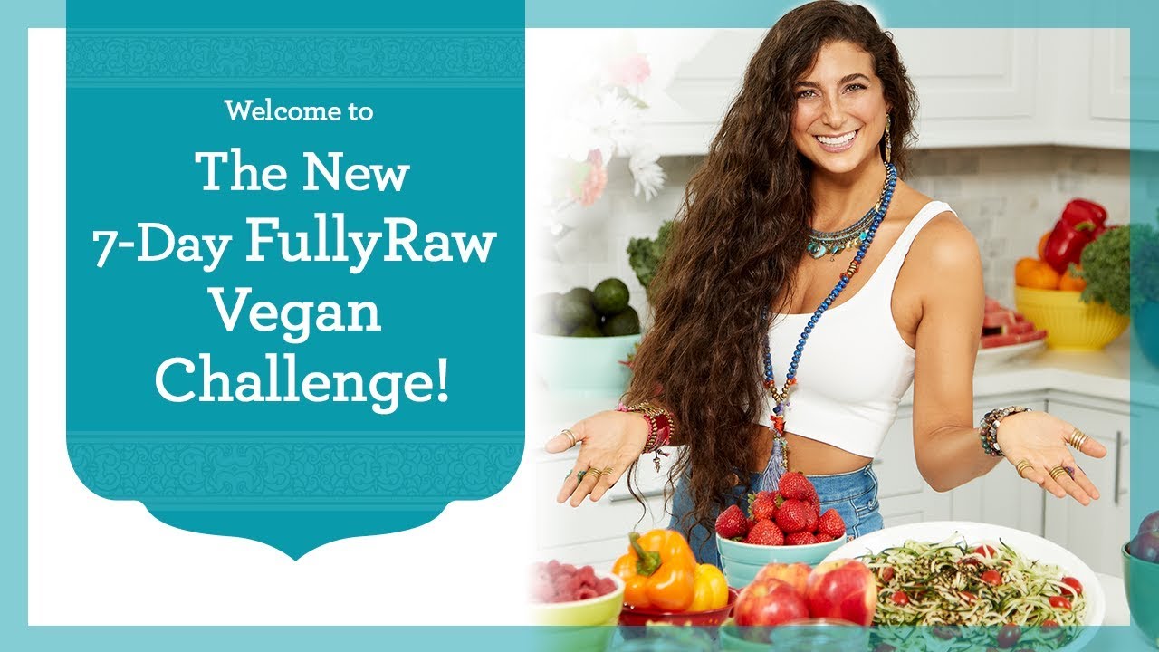 NEW 7-Day FullyRaw Vegan Challenge! Join Now!