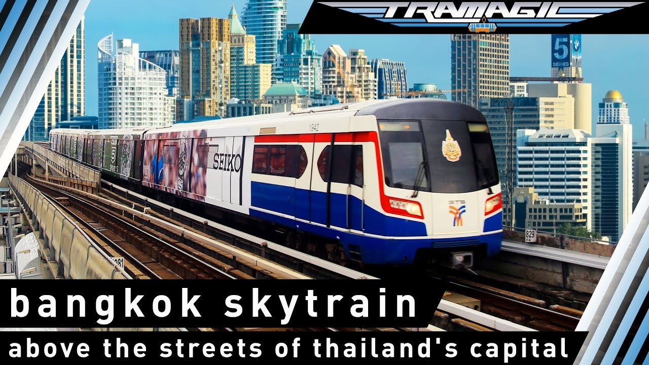 Бангкок Skytrain - высоко над улицами столицы Таиланда