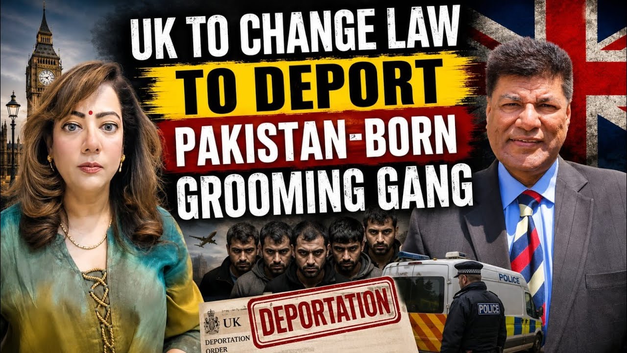 #WaseemAltaf UK to change law to deport Pakistan-born grooming gang #India #ArzooKazmi 
