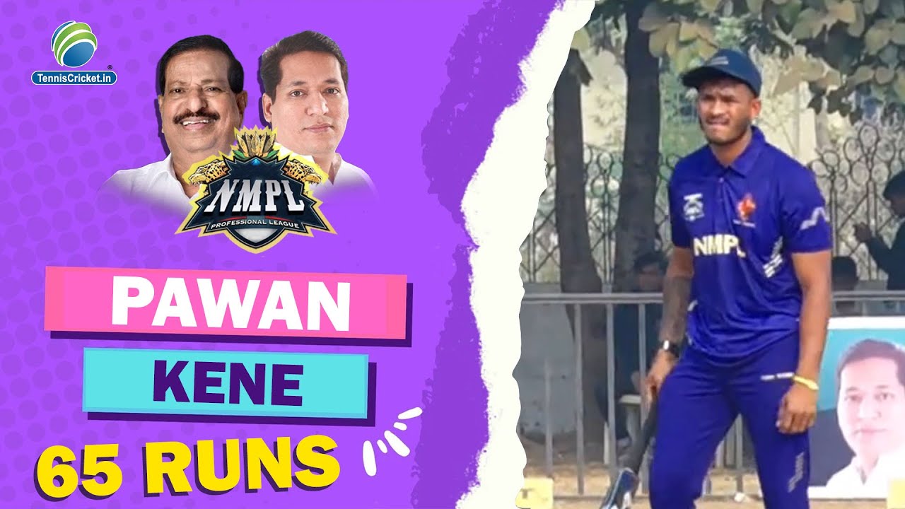 Pavan Kene Batting | 65 Runs in 19 Balls  | NMPL 2023