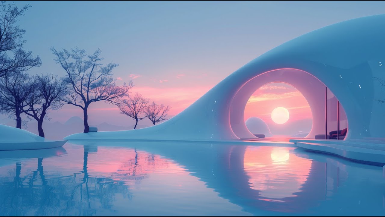 peaceful dreamscape.