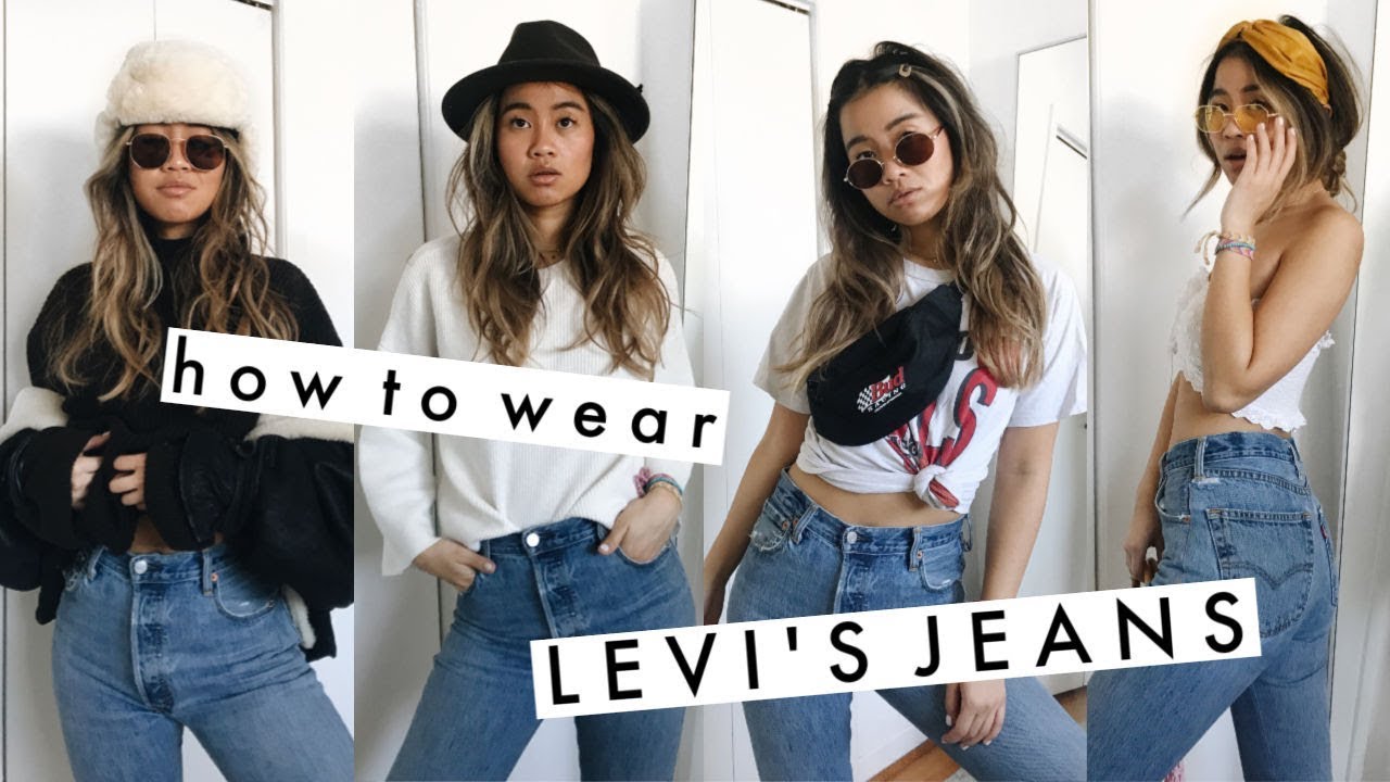 How to Style: Levi's Jeans | hot & cold weather outfits