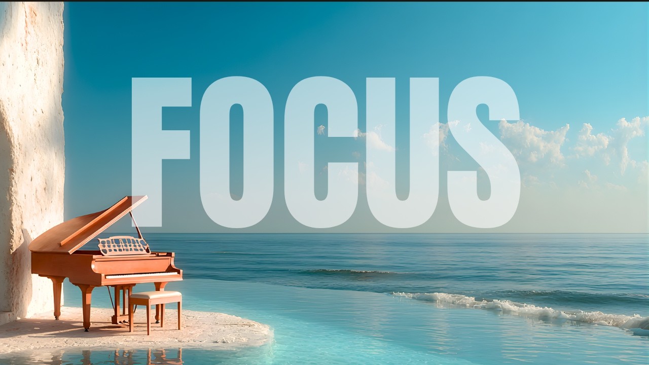 Soft Piano Music for Focus & Productivity | Study, Work, Read
